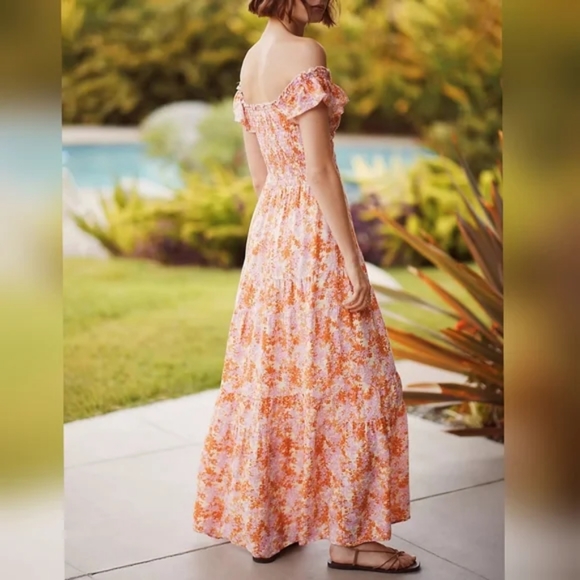 L*Space Lucia Smocked Maxi Dress - Picture 4 of 9